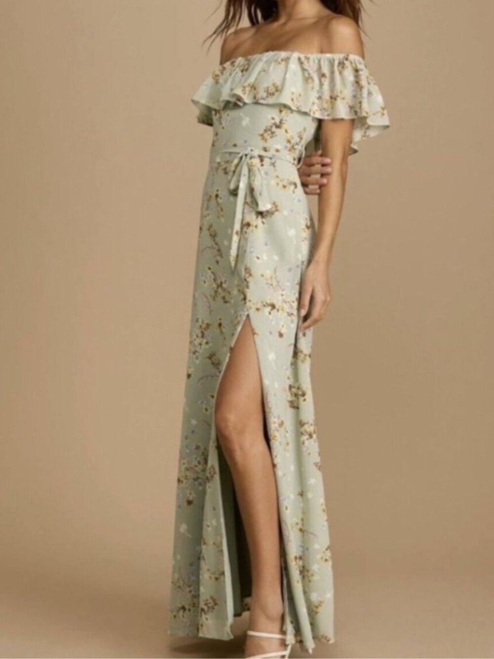 Off the shoulder dress
